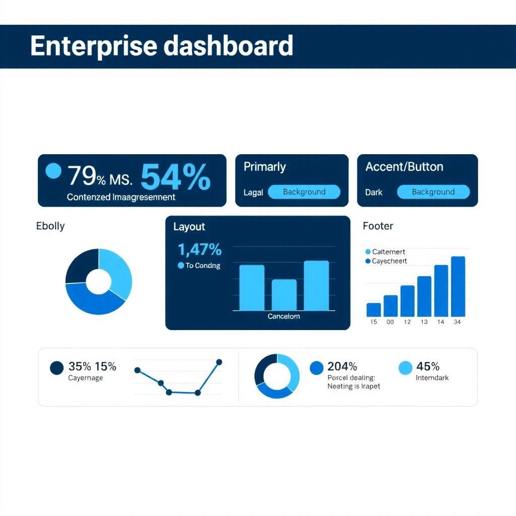 After - Streamlined Enterprise Dashboard